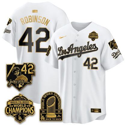 LAD 2026 New Era Gold Collection Vapor Limited Jersey - B2B Champs - All Stitched