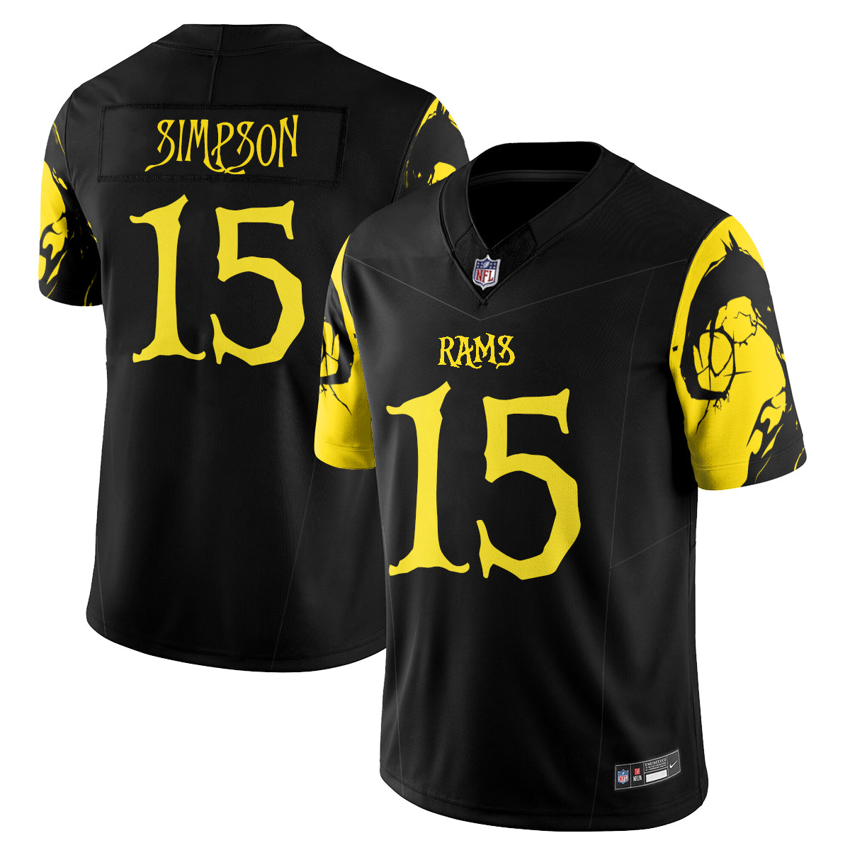LAR x Nightmare Edition Vapor Jersey - Stitched