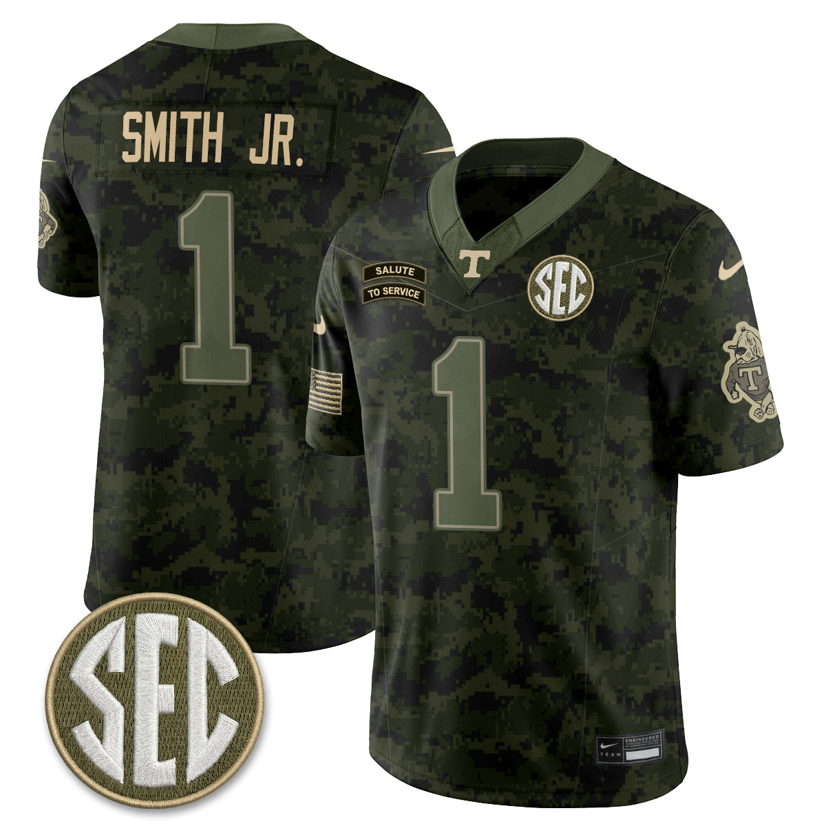 TENN 2026 Salute to Service Vapor Jersey - Stitched