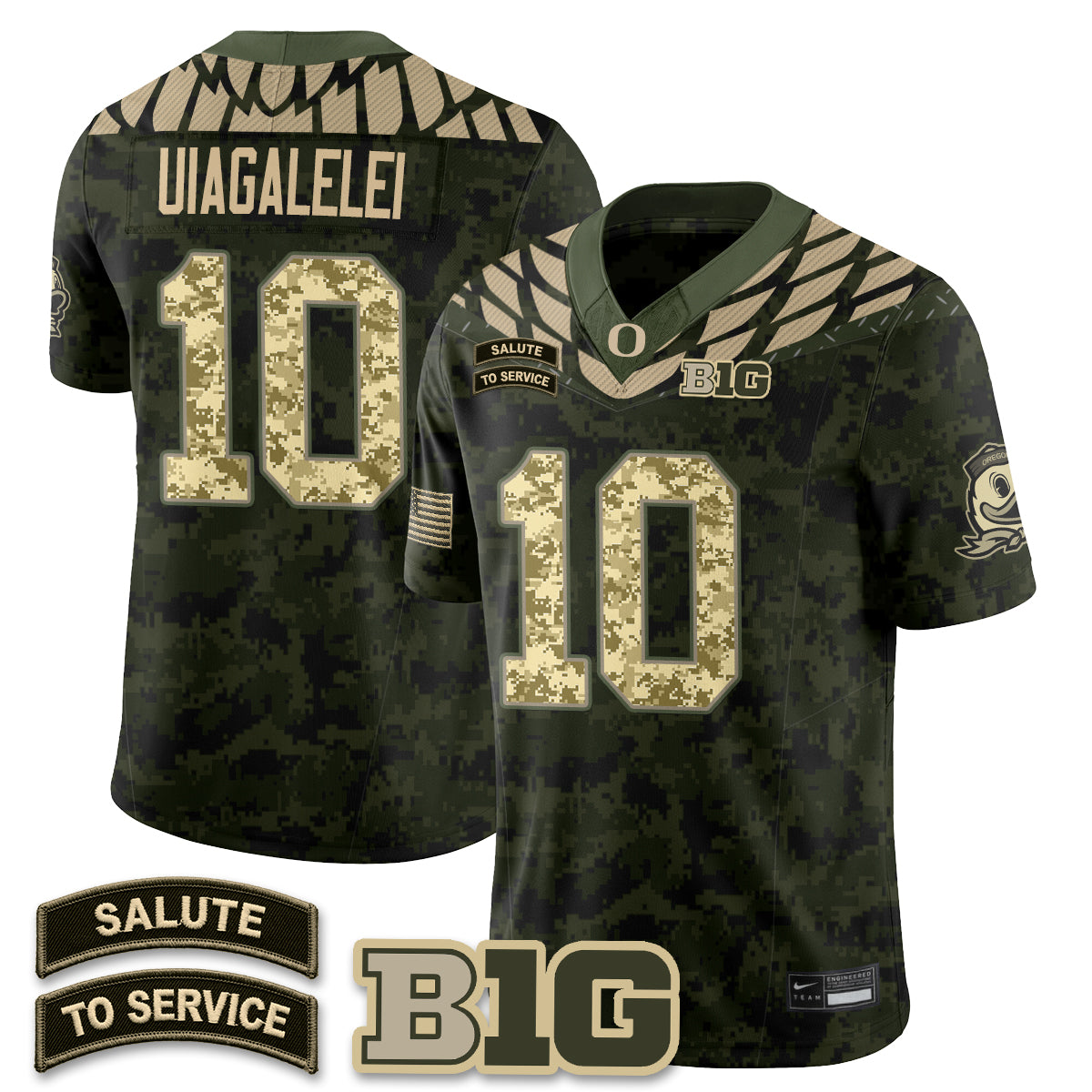 ORE 2026 Salute to Service Vapor Jersey - Stitched