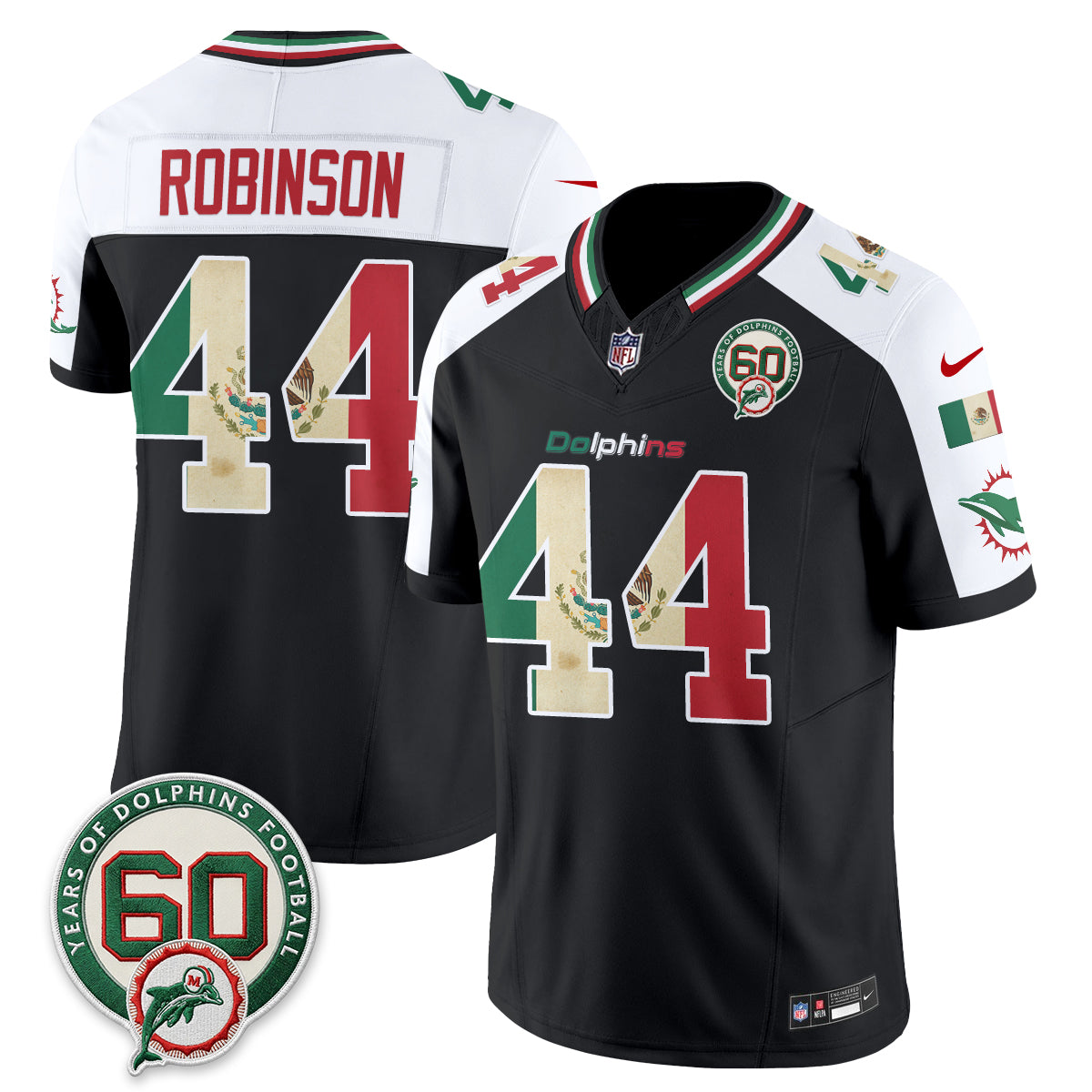 MIA Mexico Edition Vapor Jersey - Stitched