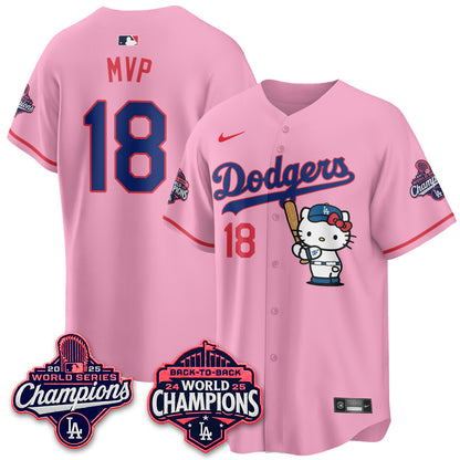 LAD x Hello Kitty Night 2026 Vapor White Jersey - All Stitched