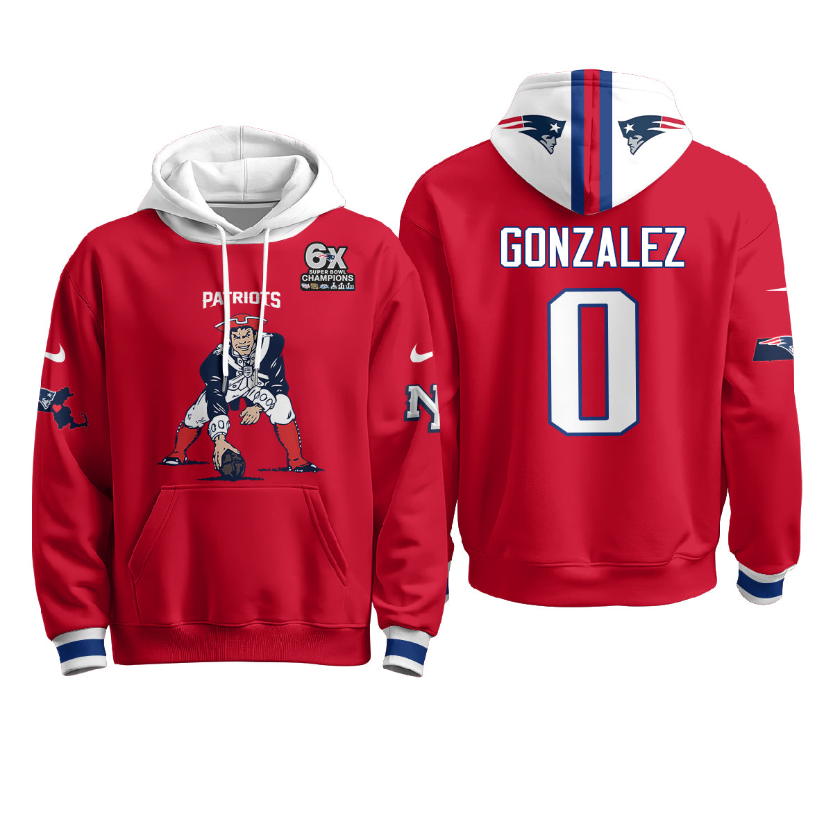 NE Minuteman Edition Hoodie - Stitched