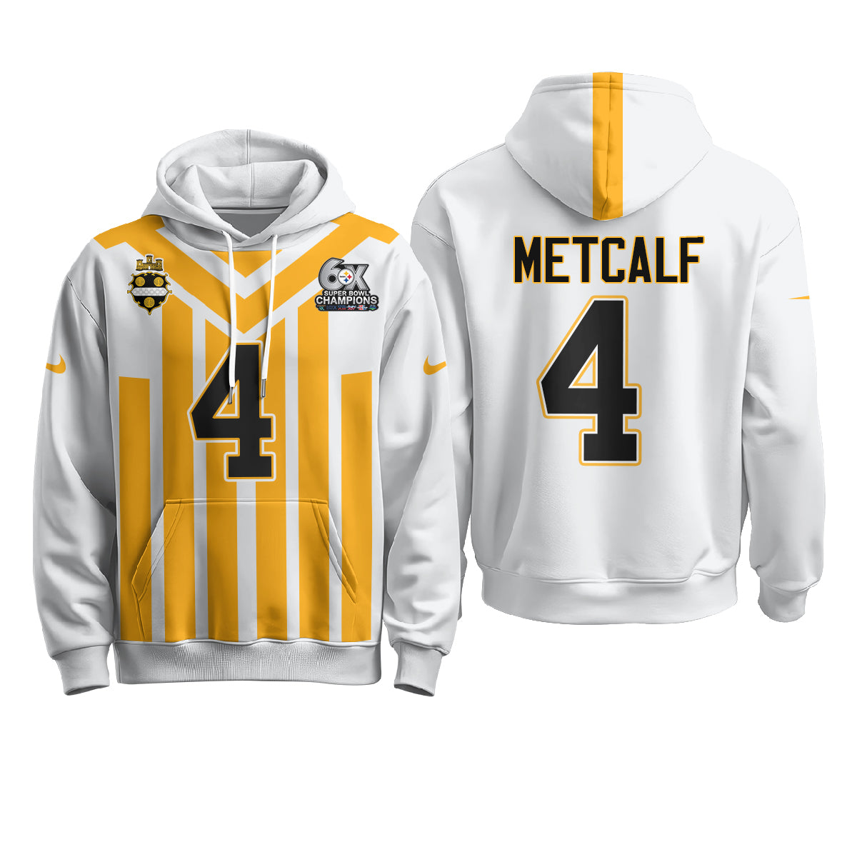 PIT 6X Champs Rivalries Fleece Hoodie - Printed