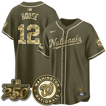 WSH Salute to Service 2026 Vapor Limited Jersey - Stitched