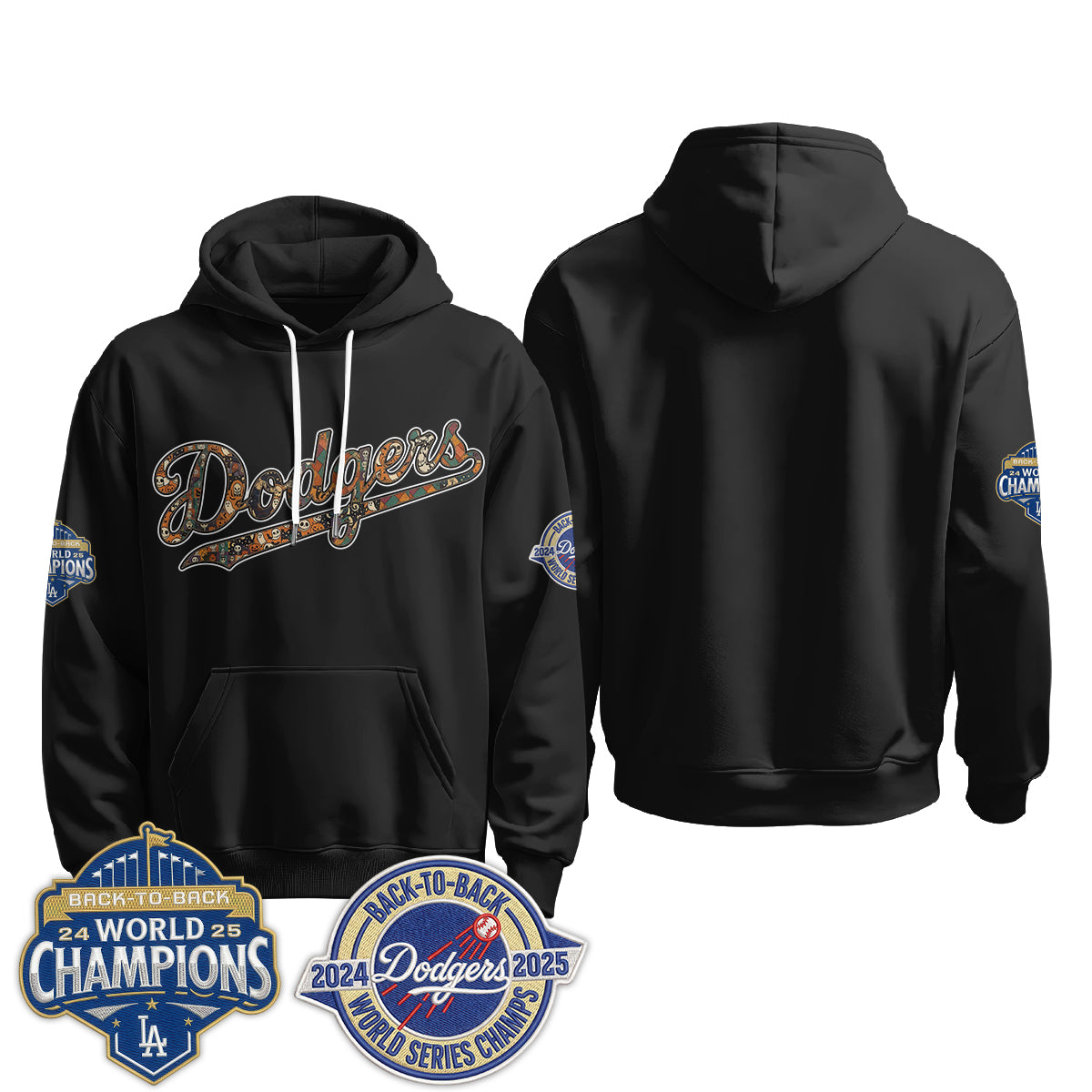 LAD x Nightmare Halloween Edition Pullover Hoodie - Stitched