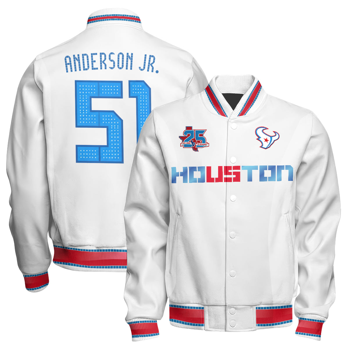 HOU Rivalries 2026 Edition Baseball Jacket V1 - Printed