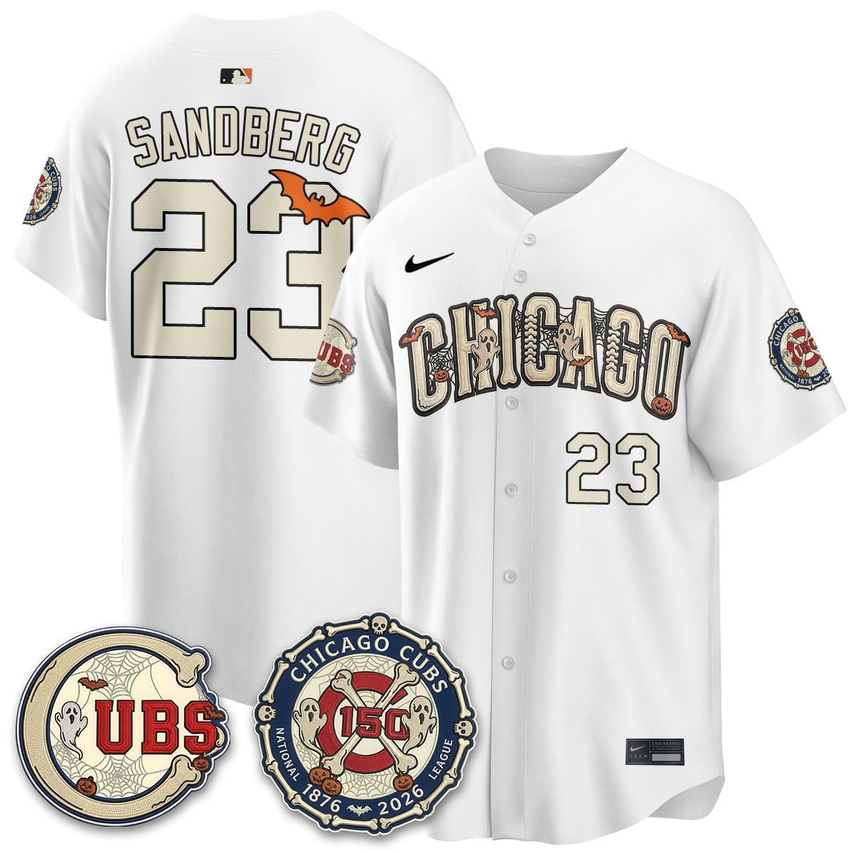Chicago Cubs Halloween 2026 Vapor Limited Jersey - Stitched