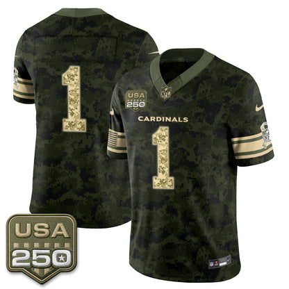 ARI 2026 Salute to Service Vapor Jersey - Stitched
