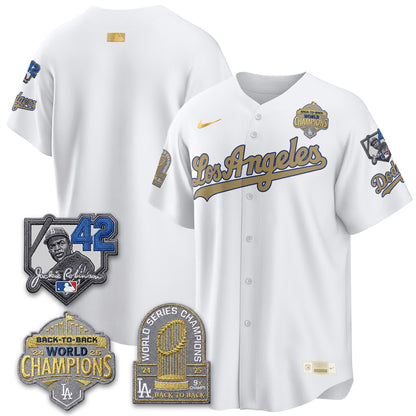LAD 2026 New Era Gold Collection Vapor Limited Jersey - B2B Champs - All Stitched