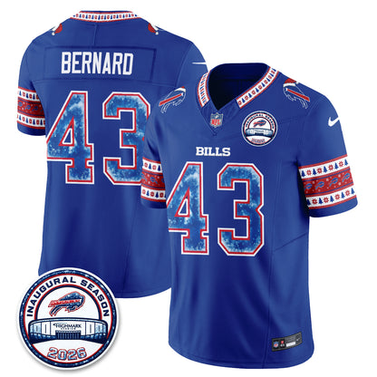 BUF Xmas Edition Vapor Jersey - Stitched