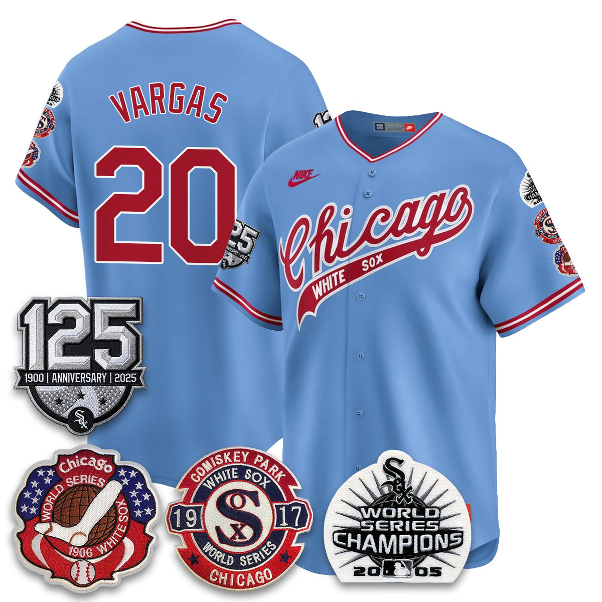 CWS 125th Anniversary - W.S Champions Edition - Stitched (2)
