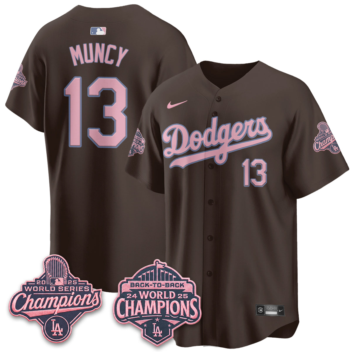 Los Angeles Dodgers Blinky Style Vapor Jersey - Stitched