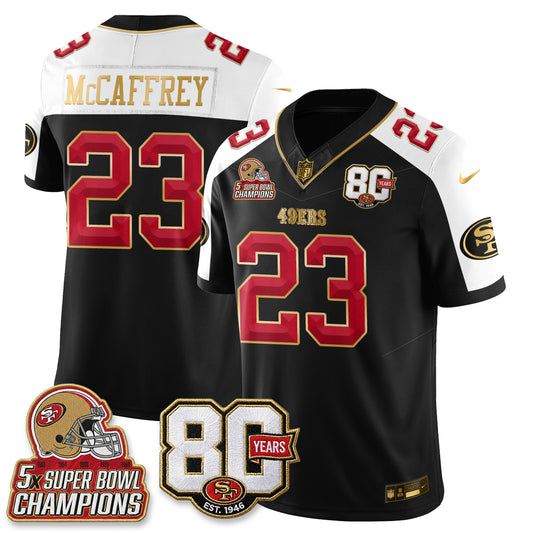 SF 80 Years & 5X Champs Limited Black Edition - Stitched (2)
