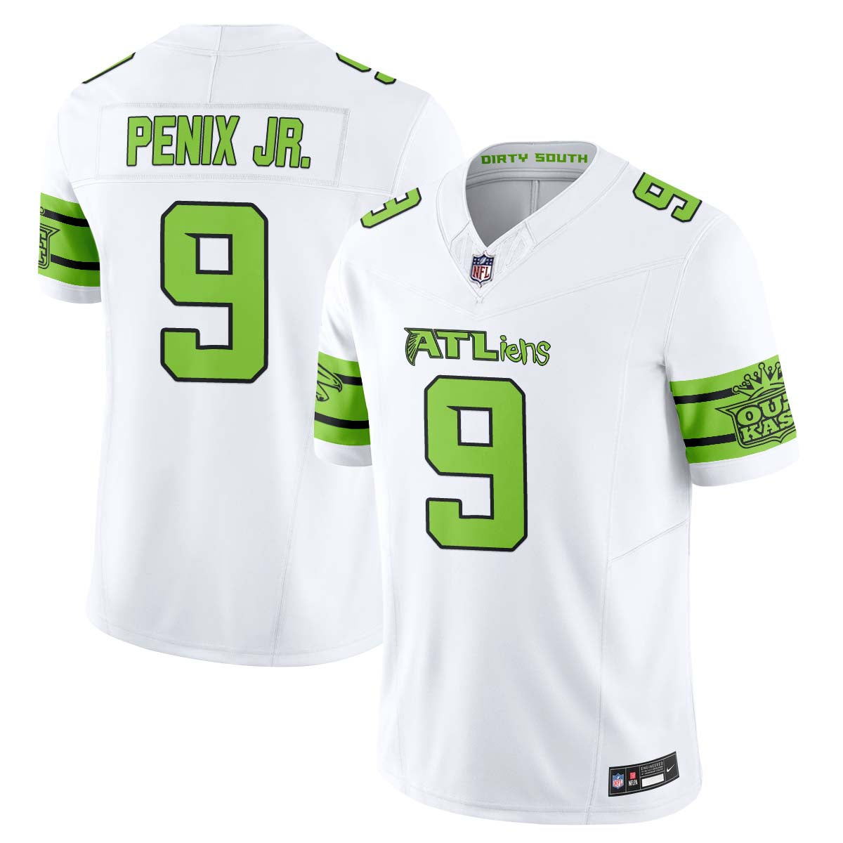 ATL 30th Anniversary ATLiens Vapor Jersey - Stitched
