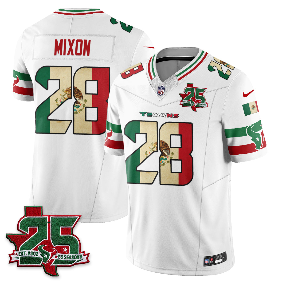 HOU 25 Seasons Mexico Style Edition - Stitched (2)