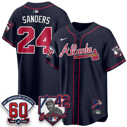 ATL 2026 Jackie Robinson Day Vapor Limited Red Jersey - All Stitched