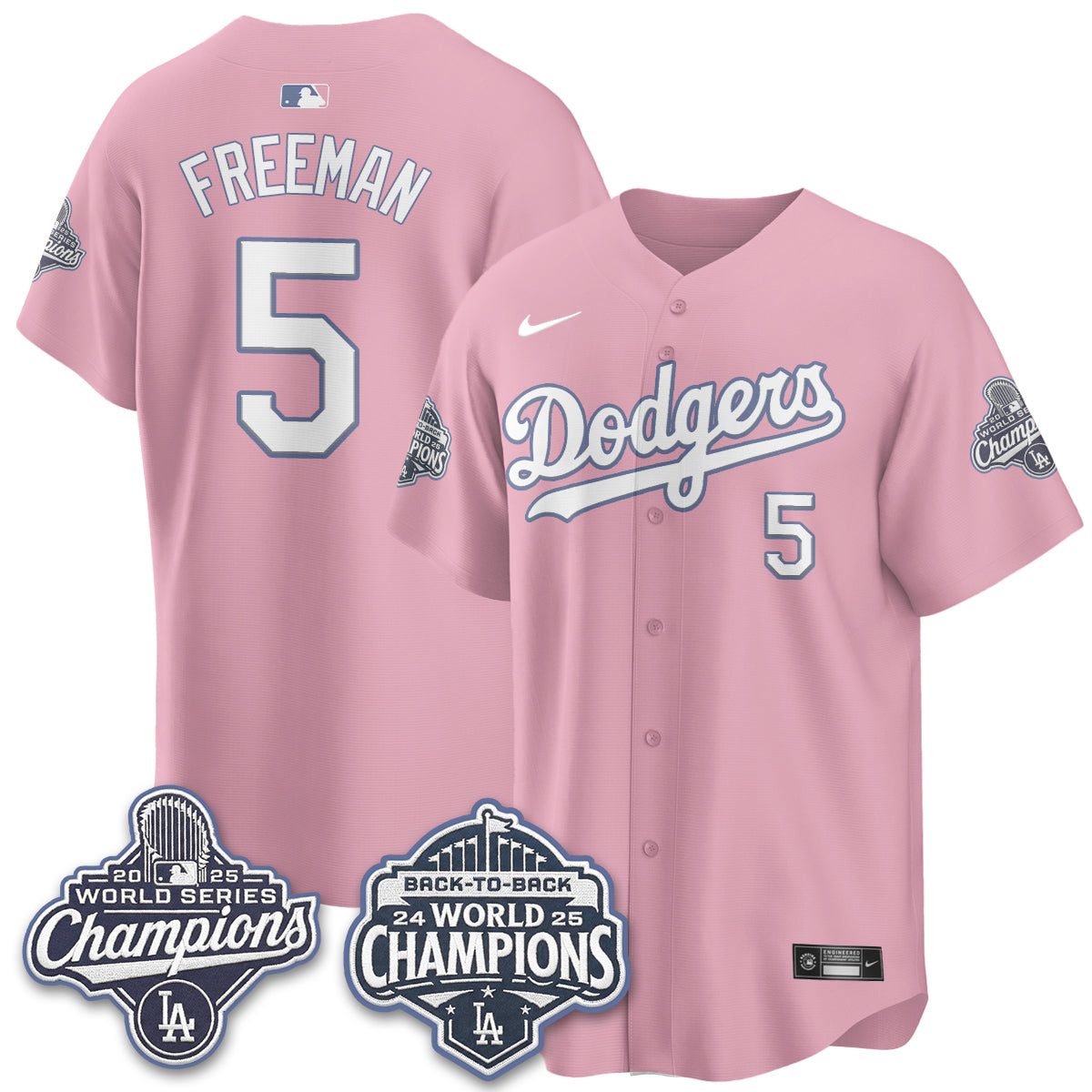 Los Angeles Dodgers Blinky Style Vapor Jersey - Stitched