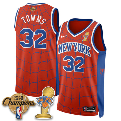 New York Knicks 2026 Champions Brand New Day Vapor Jersey - Stitched