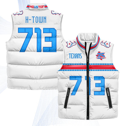 HOU 2026 Rivalries Puffer Vest - Printed