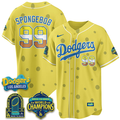 Los Angeles Dodgers x SBSP Vapor Jersey - Stitched