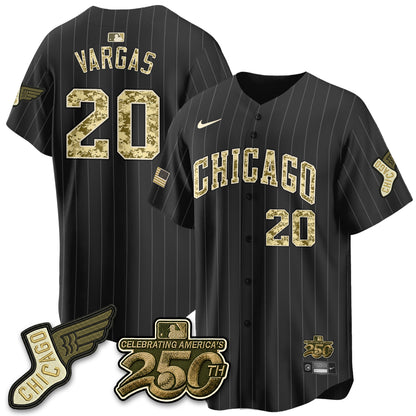 Chicago White Sox Salute to Service 2026 Vapor Limited Jersey - Stitched
