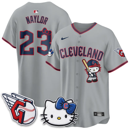 Cleveland Guardians x Meow KT Vapor Jersey - Stitched