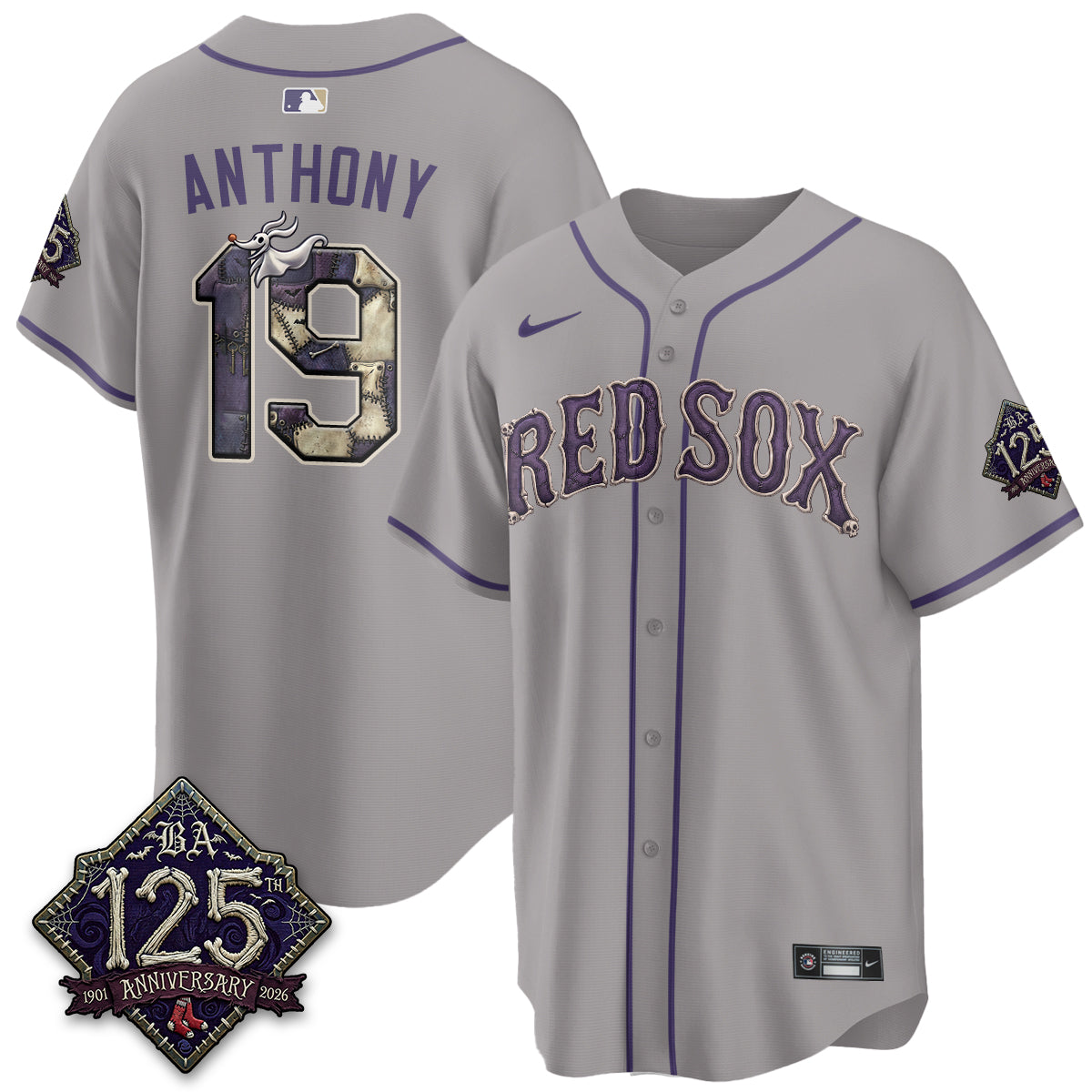 Boston Red Sox Nightmare Vapor Limited Jersey - Stitched