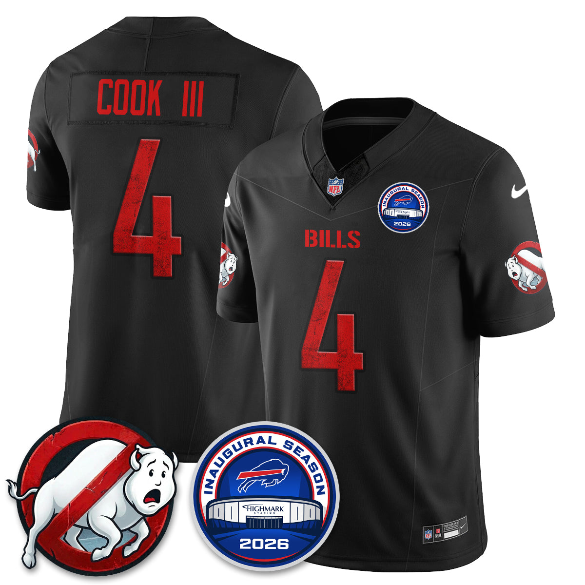 BUF x Spirit Catchers Edition Vapor Jersey- Stitched