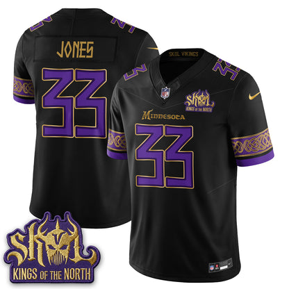 MIN  Warrior Skol Patch Vikings Font Edition  - Stitched (2)