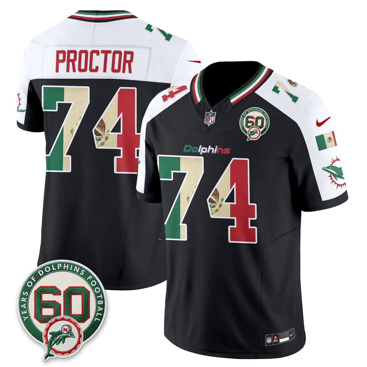MIA Mexico Edition Vapor Jersey - Stitched