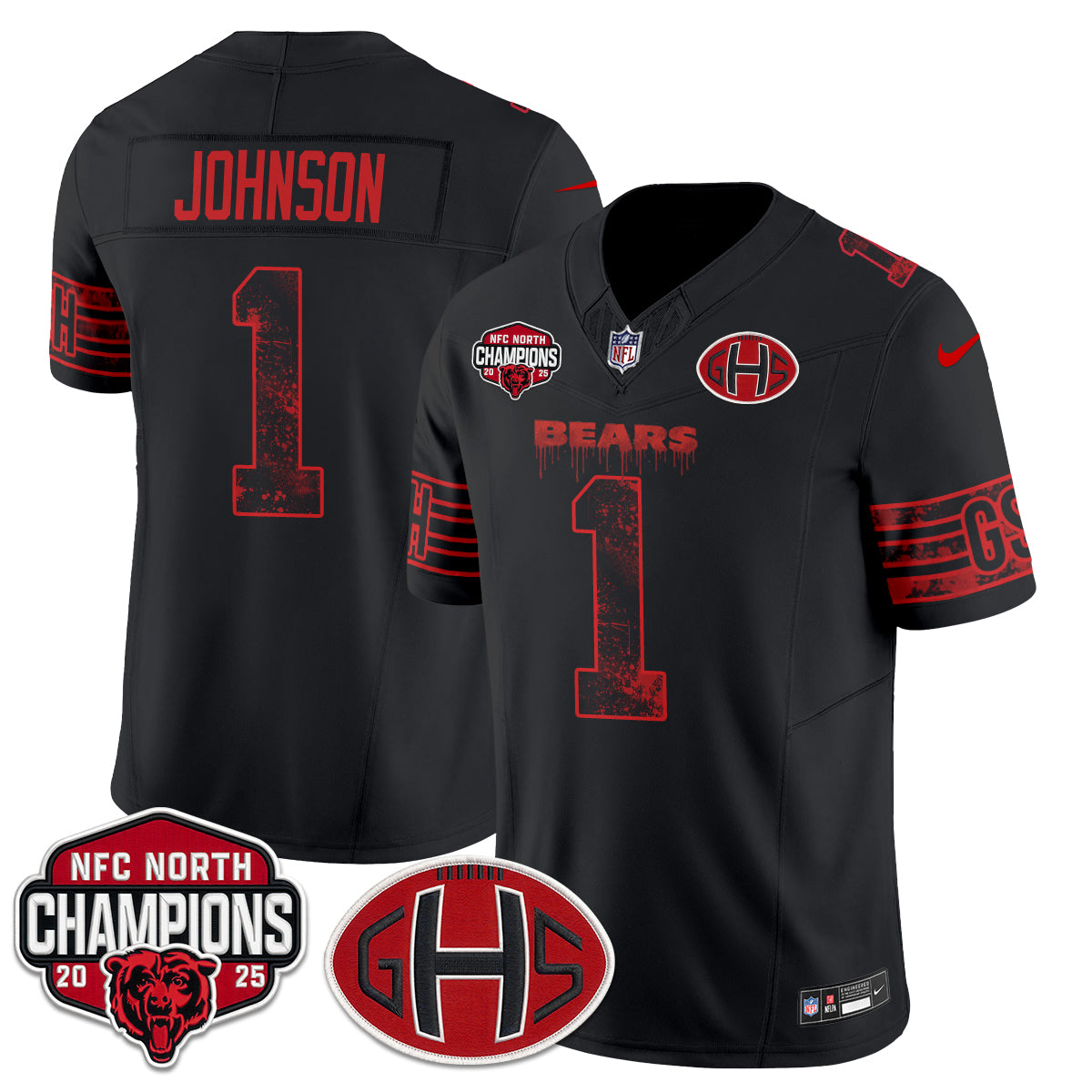 CHI 2026 Slasher Edition Vapor Jersey - Stitched