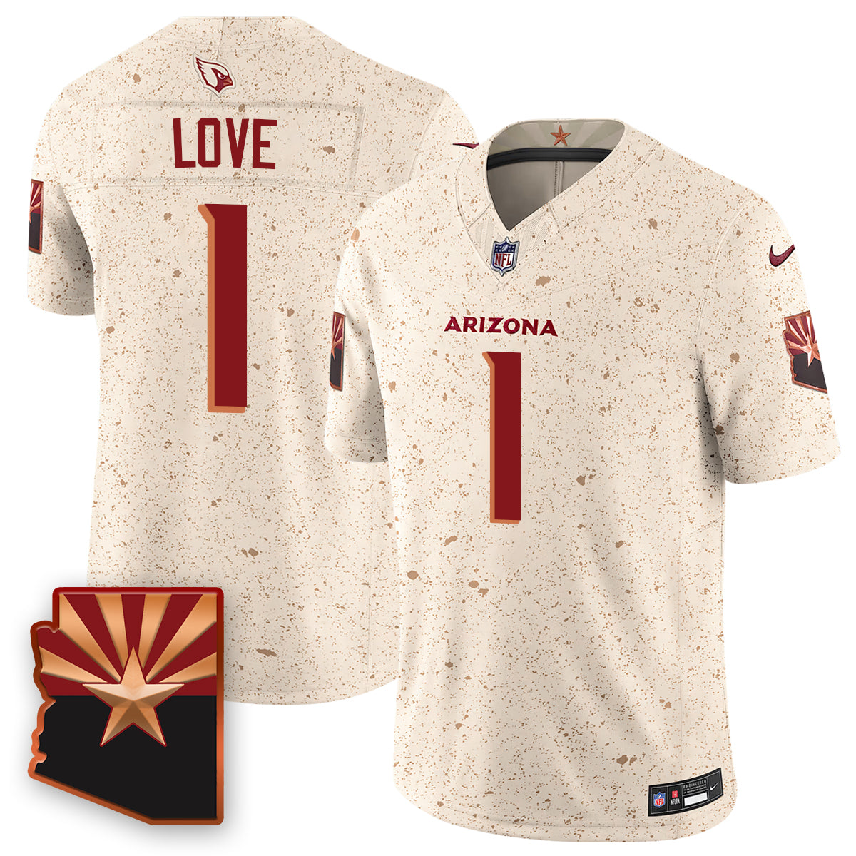 ARI 2026 NFL Draft Jersey - All Stitched