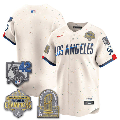 LAD 2026 New Era Gold Collection Vapor Limited Jersey - B2B Champs - All Stitched