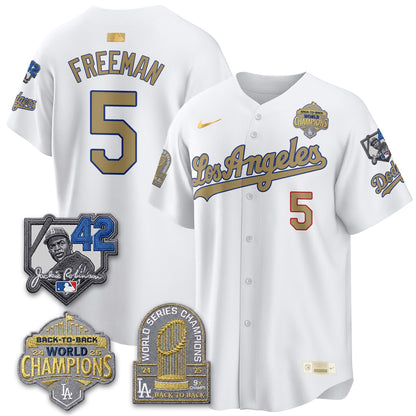 LAD 2026 New Era Gold Collection Vapor Limited Jersey - B2B Champs - All Stitched
