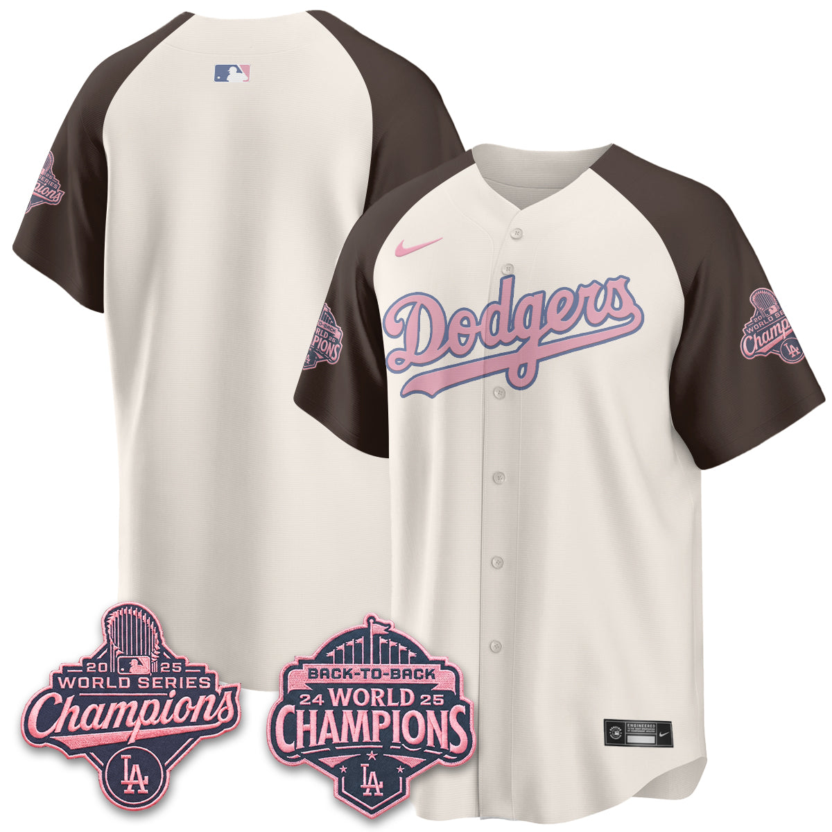 Los Angeles Dodgers Blinky Style Vapor Jersey - Stitched