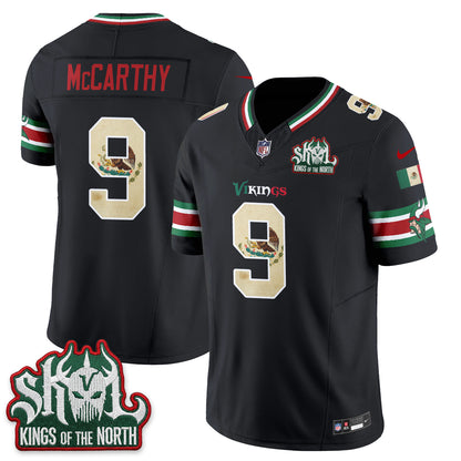 Minnesota Vikings Mexico Edition Vapor Jersey - Stitched