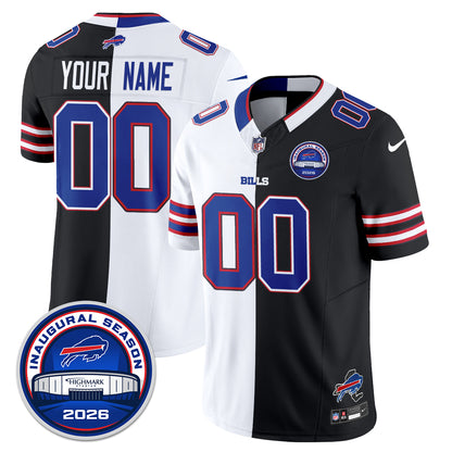 Buffalo Bills 2026 Split Edition Vapor Custom Jersey - Stitched