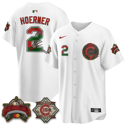 CHC A Nightmare on Wrigley Field Edition Vapor Jersey - Stitched