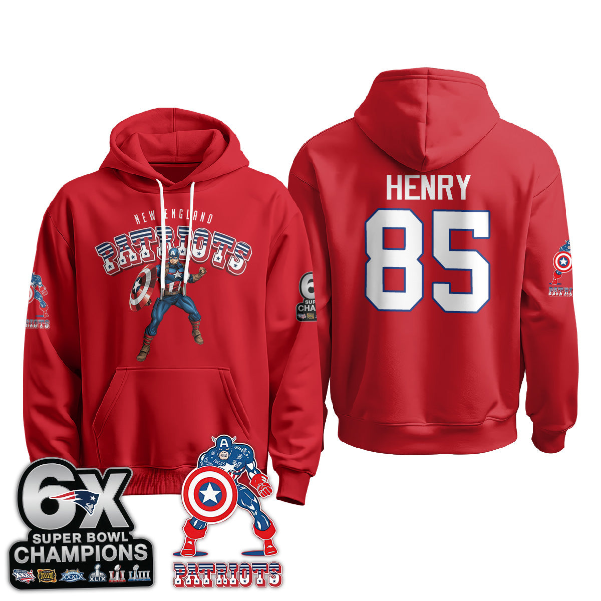 NE x Liberty Guardian Edition Pullover Hoodie V2 - Printed