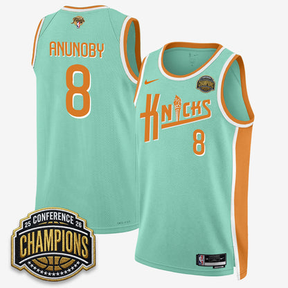 New York Knicks 2026 Eastern Conference Champions Special Edition Jersey V2- Stitched