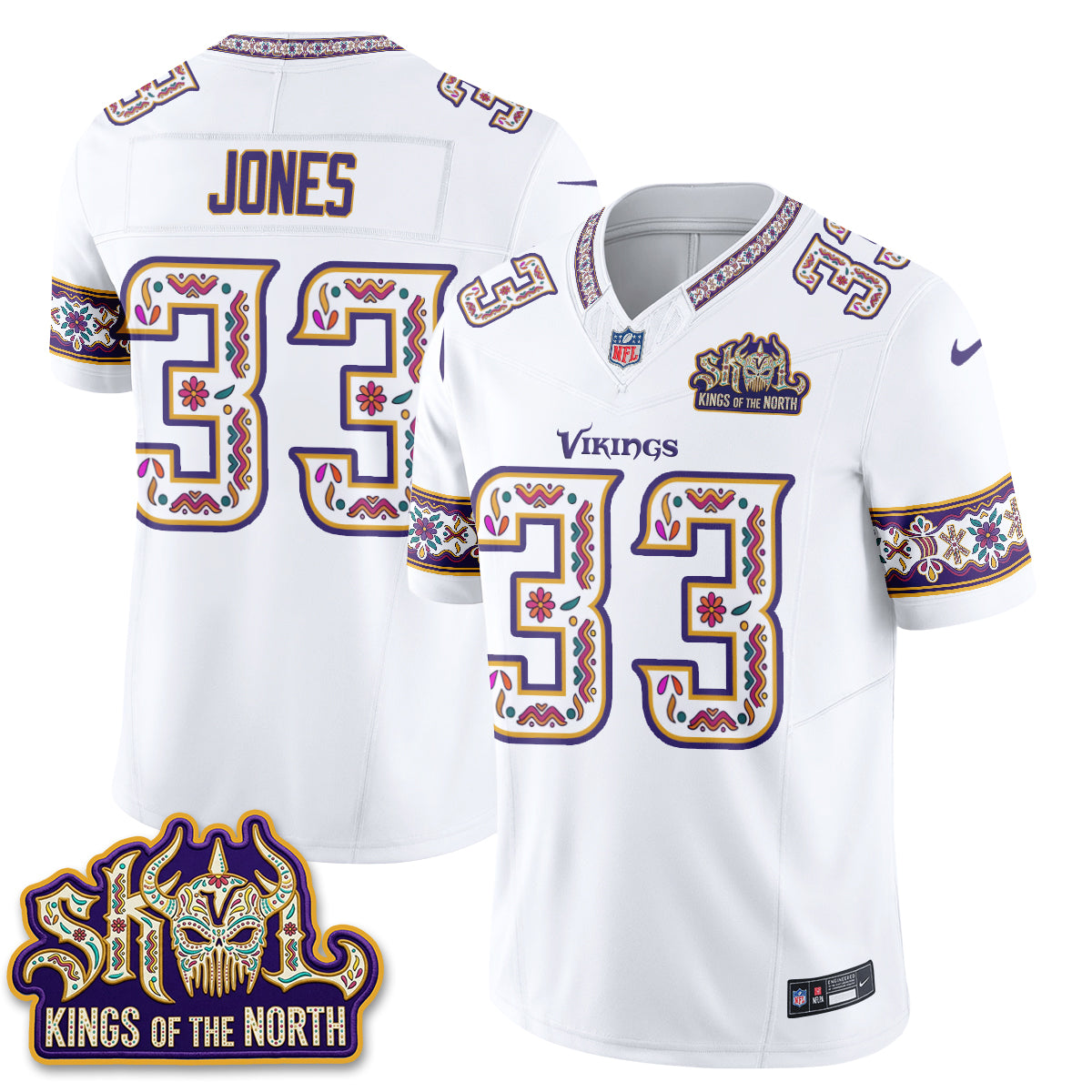Minnesota Vikings  Latino Heritage Month Vapor Jersey - Stitched