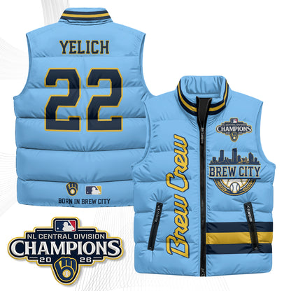 MIL "Brew City" Puffer Vest - Printed V3