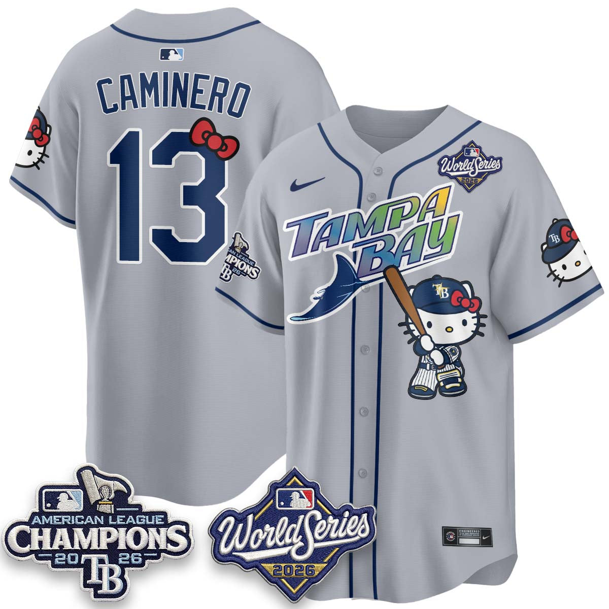 TB 2026 AL Champions x Meow KT Vapor Jersey - Stitched