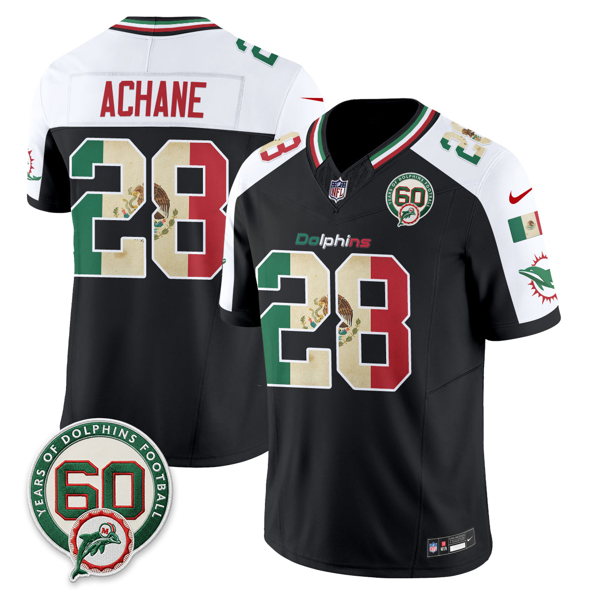 MIA Mexico Edition Vapor Jersey - Stitched