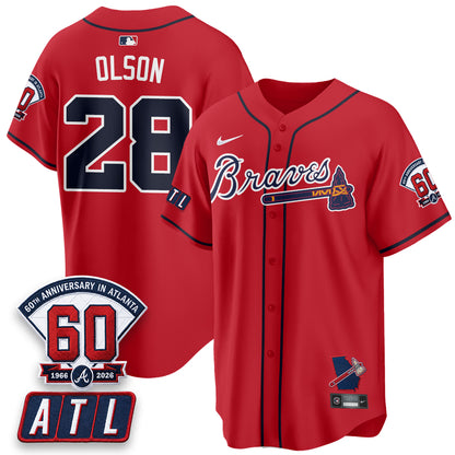 ATL 2026 60th Anniversary Vapor City Connect Limited Jersey - All Stitched