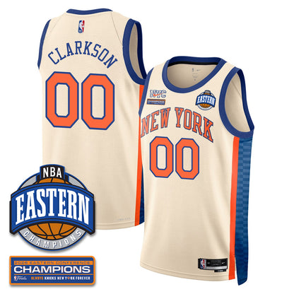 NYK 2026 NBA Eastern Conference Champions City Connect Jersey - Stitched