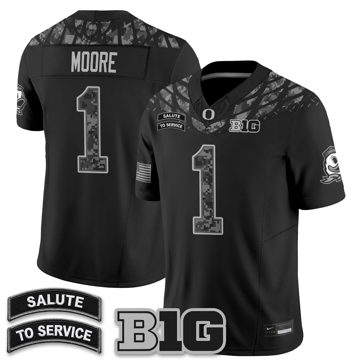 ORE 2026 Salute to Service Vapor Jersey - Stitched