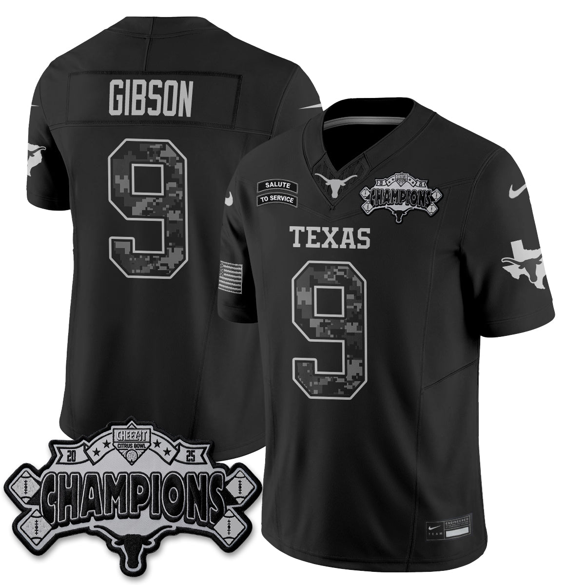 TEX 2026 Salute to Service Vapor Jersey - Stitched