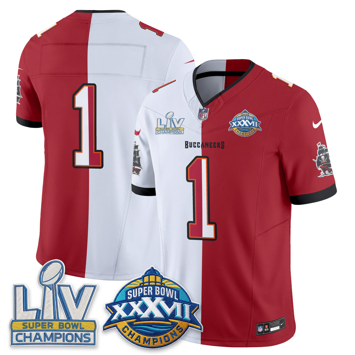 TB S.Bowl Split Edition Vapor Jersey - Stitched